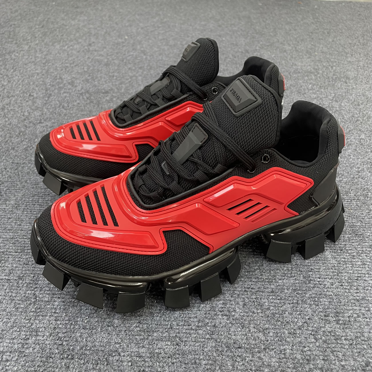 Prada Cloudbust Thunder Red Low Top Black 2eg293 3kzu (8) - newkick.cc